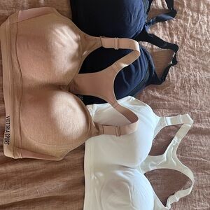 Victoria's Secret Sports Bras - Tan, Blue, White